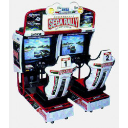 SEGA RALY 2 -  Sticker Base droit