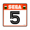 SEGA RALY 2 -  sticker siège numero 5