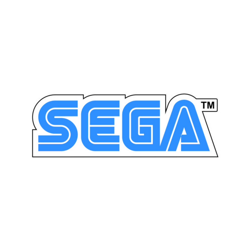 SEGA RALY 2 -  sticker side logo SEGA