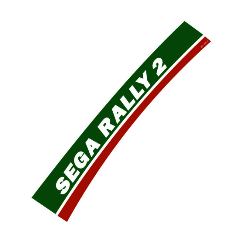 SEGA RALY 2 -  sticker siège extérieur droite