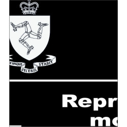 Manx TT - sticker marchepied central