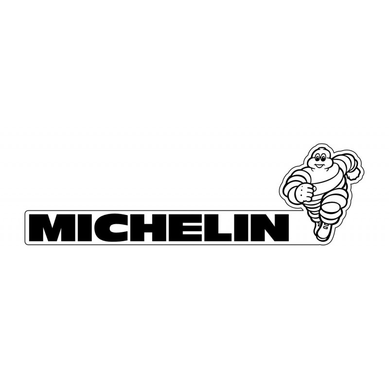 Manx TT - sticker logo Michelin gauche